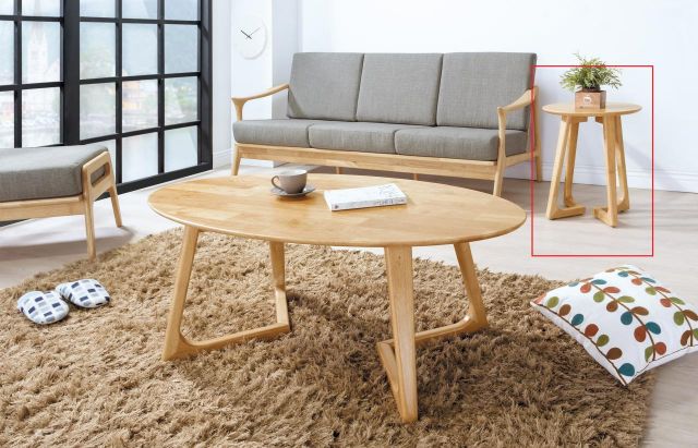 威爾原木全實木小茶几